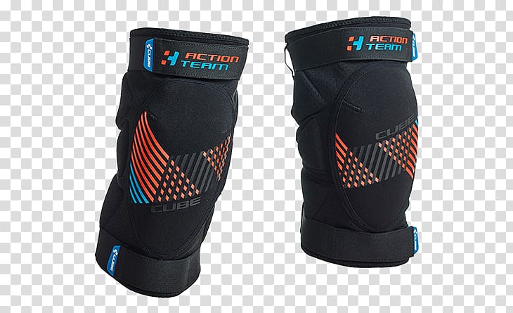 Cube Action Team Cmpt Kneepad Bicycle Cube Bikes Knee pad Mountain bike, cube action team transparent background PNG clipart