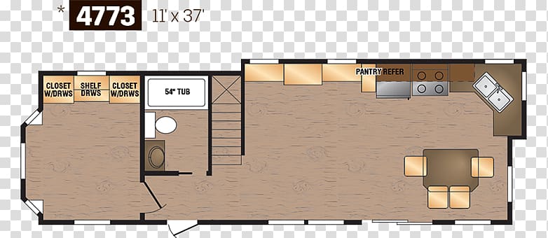 Floor plan Park model House Campervans, park floor transparent background PNG clipart