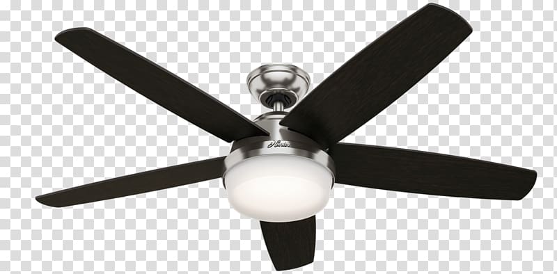 Ceiling Fans Light Brushed Metal Ceiling Fan Transparent