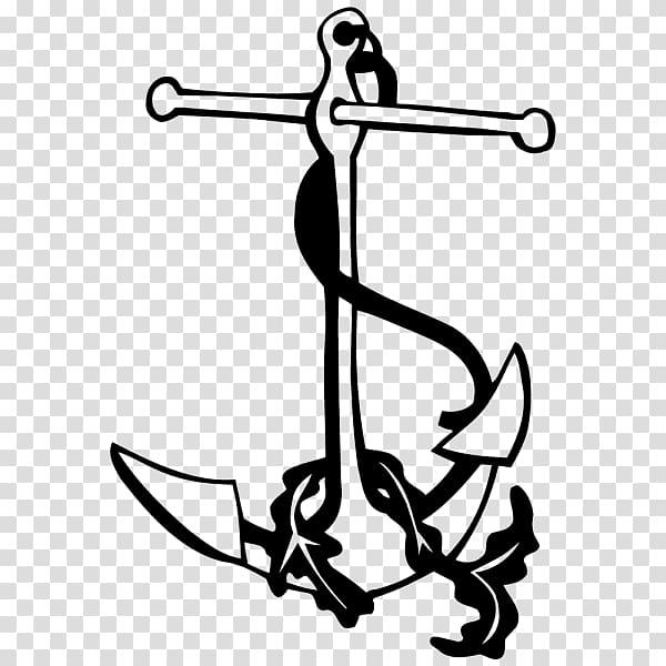 Anchor Wall decal Boat , anchor transparent background PNG clipart