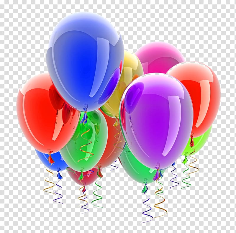 Balloon Birthday Party, balloon transparent background PNG clipart