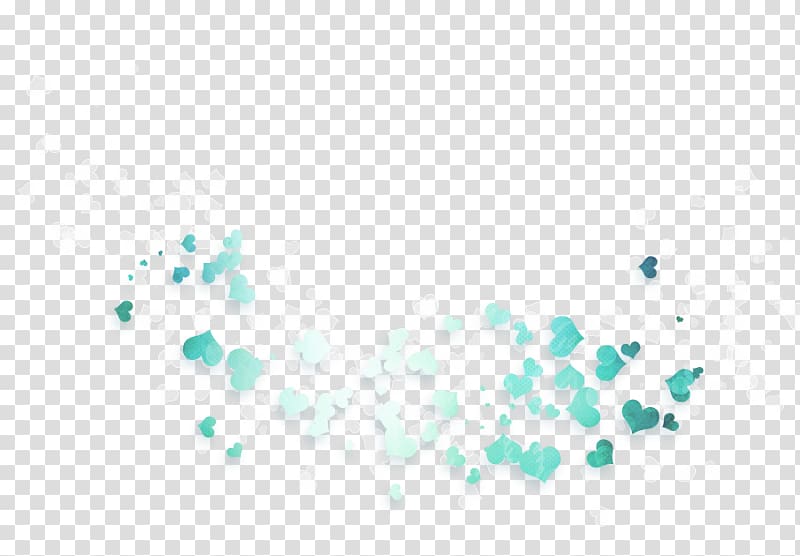 , Blue Heart transparent background PNG clipart