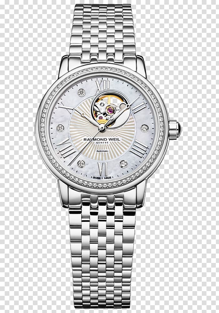 RAYMOND WEIL Maestro Automatic watch Jewellery, watch transparent background PNG clipart