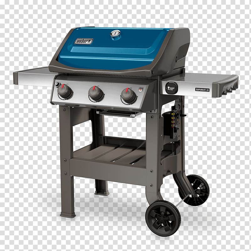 Barbecue Weber Spirit II E-310 Everyday Grilling Weber-Stephen Products Gas burner, barbecue transparent background PNG clipart