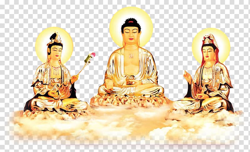 Amitu0101bha Guanyin Buddhahood Nianfo Buddhism, Buddha transparent background PNG clipart