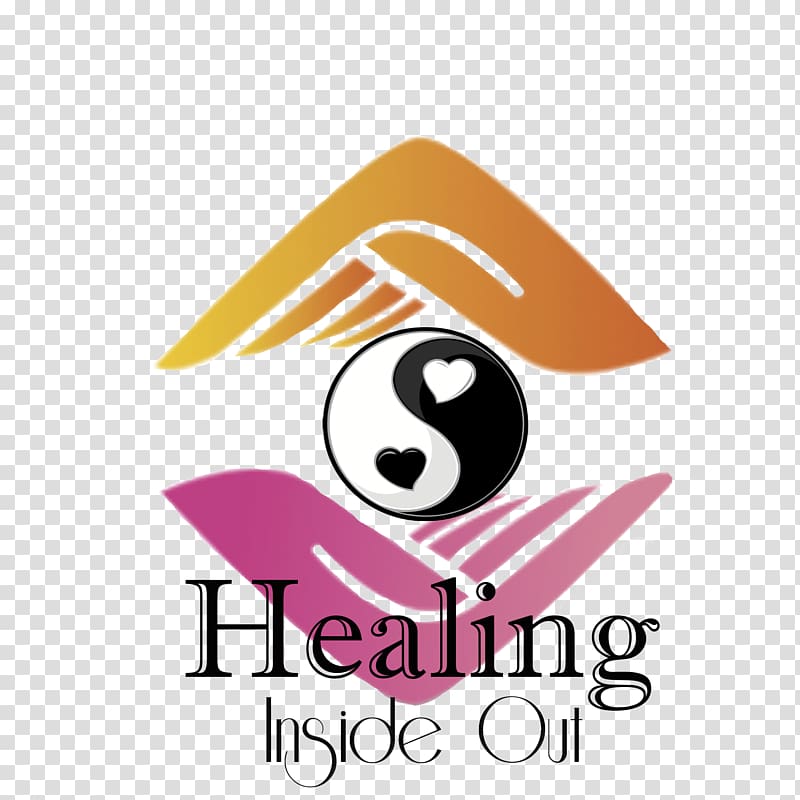 Healing Inside Out Logo Brand Font Hypnotherapy, unlocking subconscious mind transparent background PNG clipart