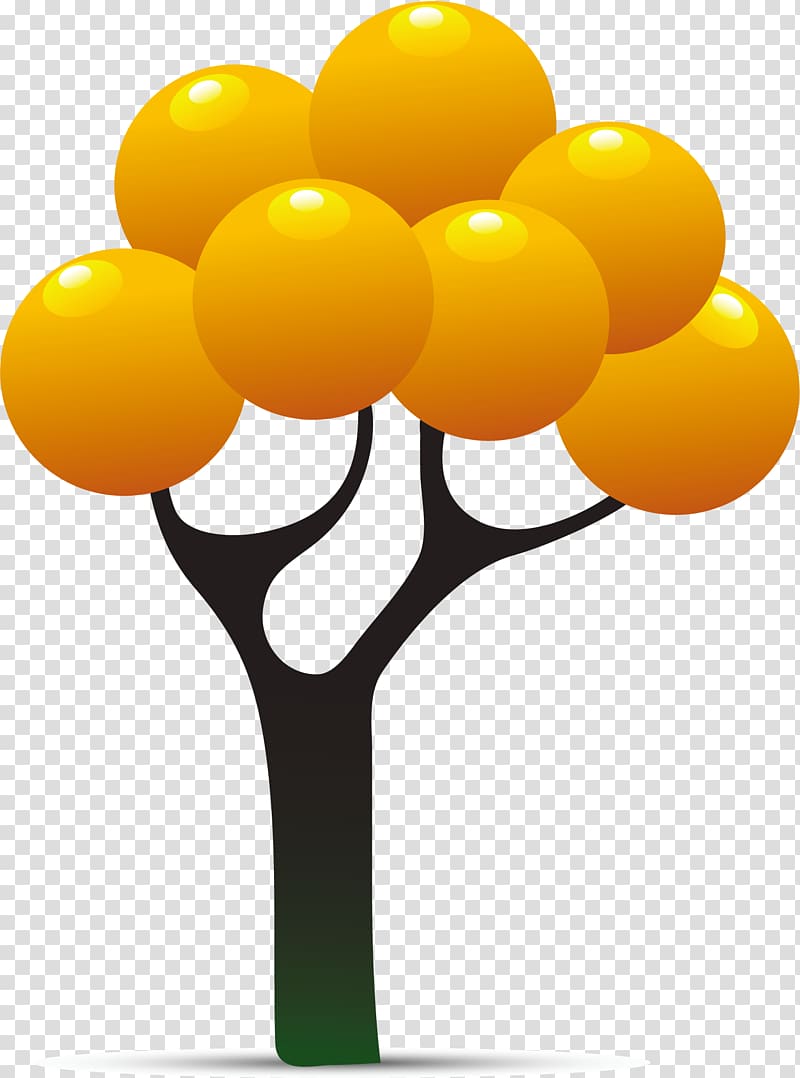Tree, Balloon tree transparent background PNG clipart