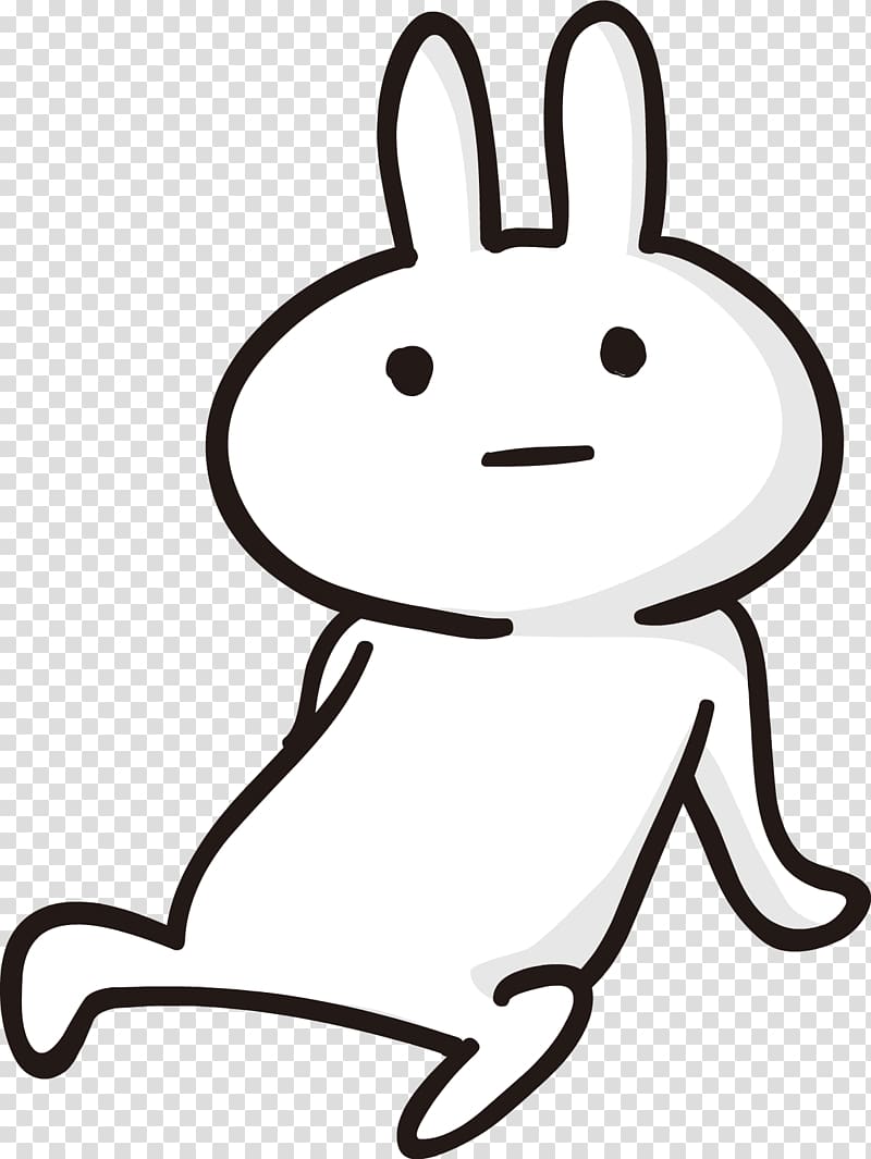 Rabbit No Doubt , rabbit transparent background PNG clipart