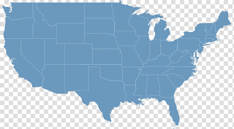 United States U.S. state Blank map World map, united states transparent background PNG clipart