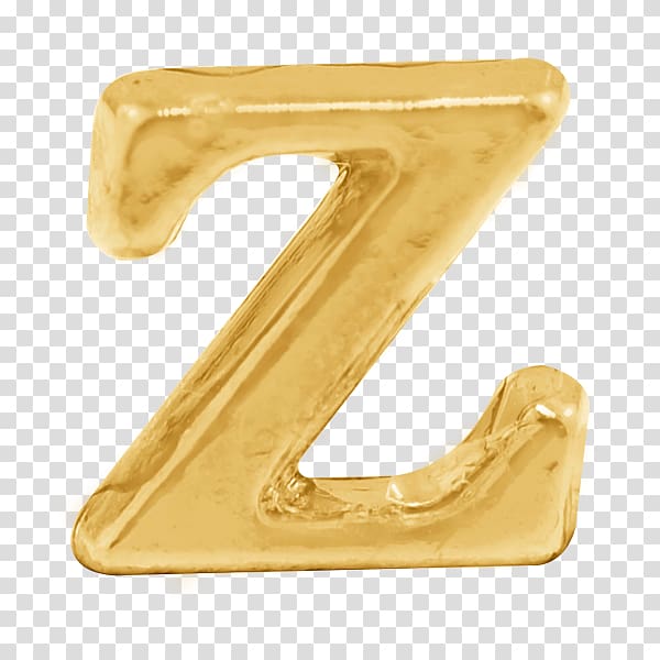 Letter Mazinger Z Text, letras doradas transparent background PNG clipart