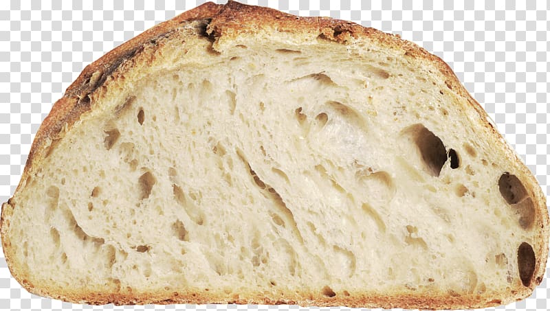 White bread Ciabatta Whole wheat bread, White bread transparent background PNG clipart