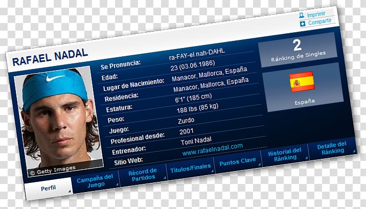 Rafael Nadal Display device Display advertising Computer Software, rafael nadal transparent background PNG clipart