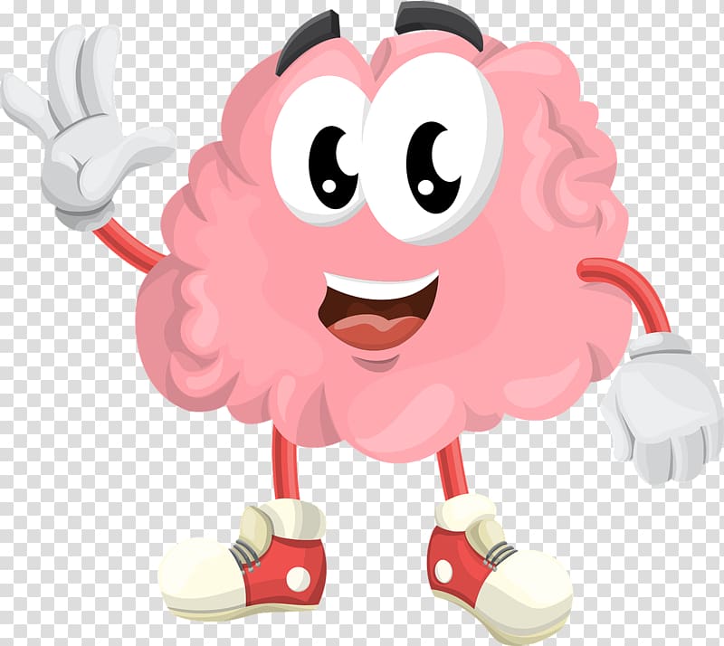 cute brain clipart png