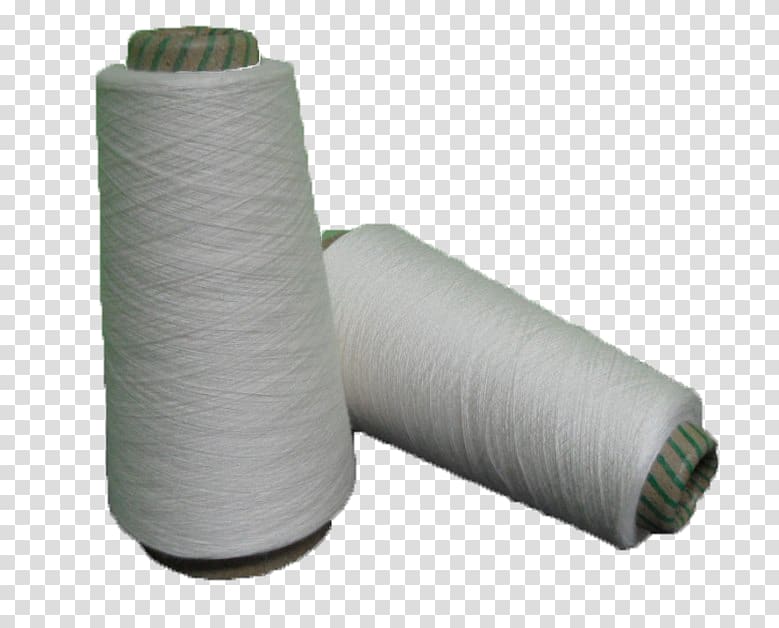 Plastic Cylinder, Bamboo fiber yarn transparent background PNG clipart