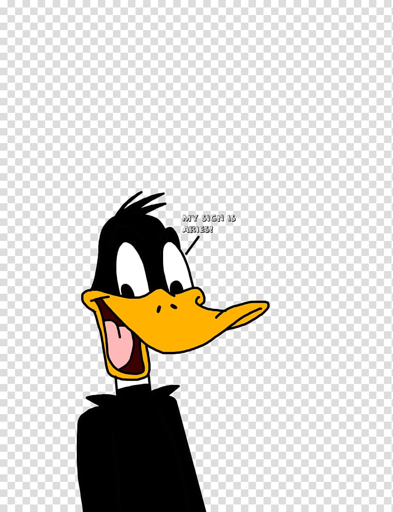 Daffy Duck Oswald the Lucky Rabbit Babs Bunny Yakko, Wakko, and Dot, duck transparent background PNG clipart