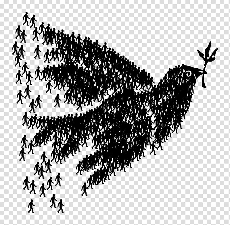Columbidae Doves as symbols Peace symbols , DOVES transparent background PNG clipart