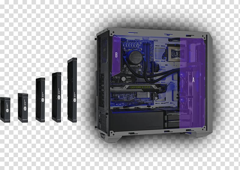 Computer System Cooling Parts Computer Cases & Housings Graphics Cards & Video Adapters Cooler Master Water cooling, Computer transparent background PNG clipart