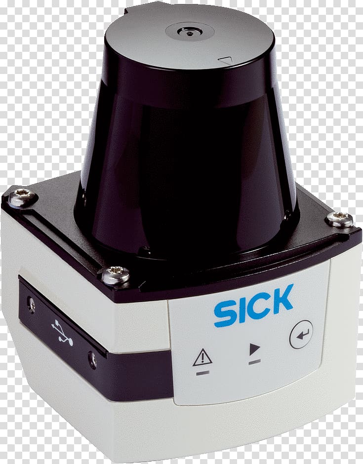 Lidar Sick AG Laser scanning Sensor Robotics, Robotics transparent background PNG clipart