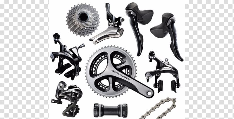 Groupset Dura Ace Shimano Bicycle SRAM Corporation, Bicycle transparent background PNG clipart