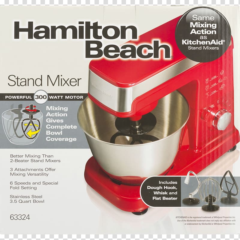 Hamilton Beach Brands Mixer Cuisinart KitchenAid Blender, others transparent background PNG clipart