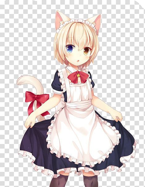 Catgirl Maid Sama! Anime, Cat transparent background PNG clipart