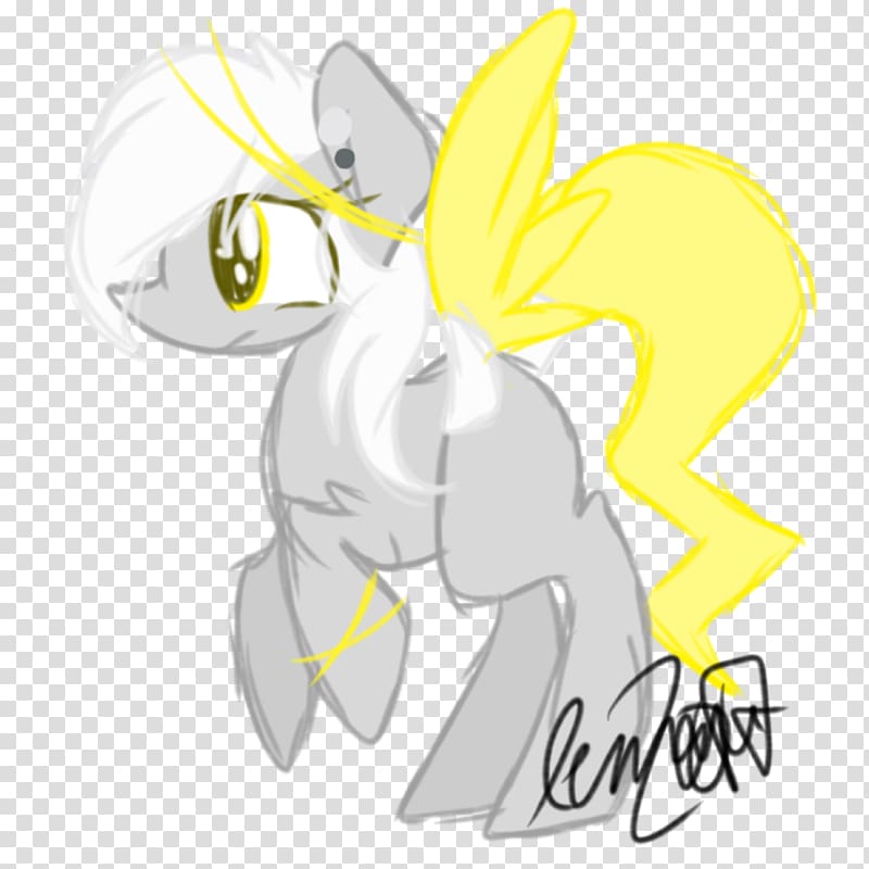 Pony Drawing Line art , steed transparent background PNG clipart