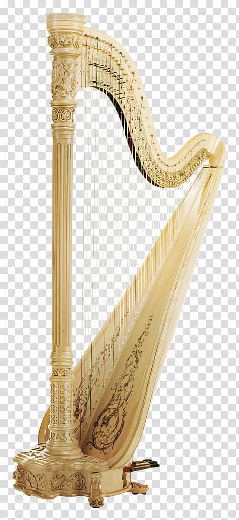 Plucked string instrument Harp Musical Instruments, harp transparent background PNG clipart