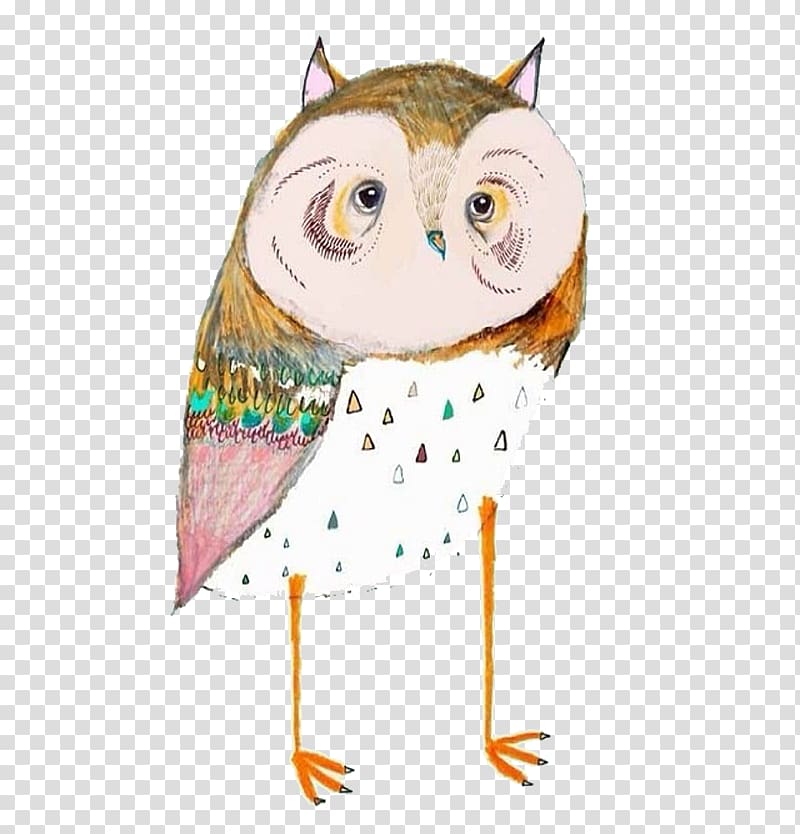 Owl Painting Art Drawing Illustration, Owl painting transparent background PNG clipart