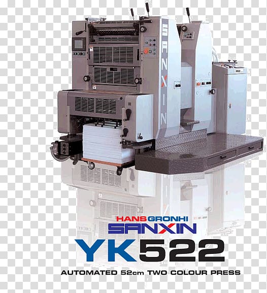Machine tool Printing press Offset printing Printer, printer transparent background PNG clipart