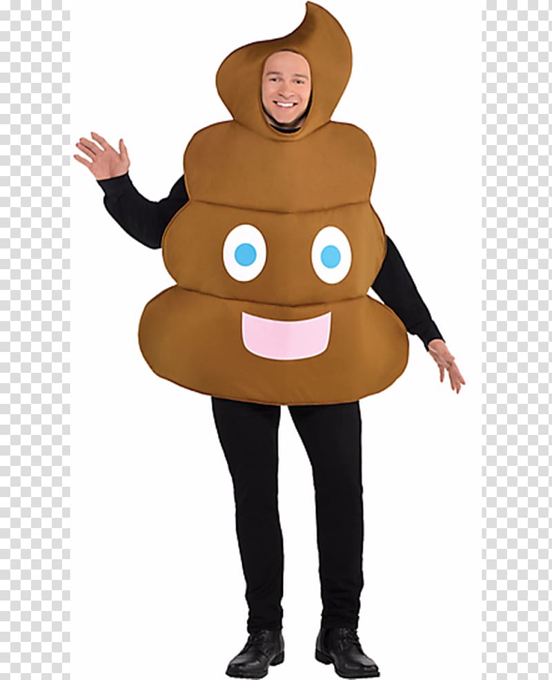 Costume party Pile of Poo emoji Clothing Halloween costume, Emoji transparent background PNG clipart