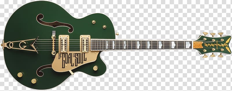Gretsch White Falcon Gibson ES-335 Semi-acoustic guitar, Bass Guitar transparent background PNG clipart