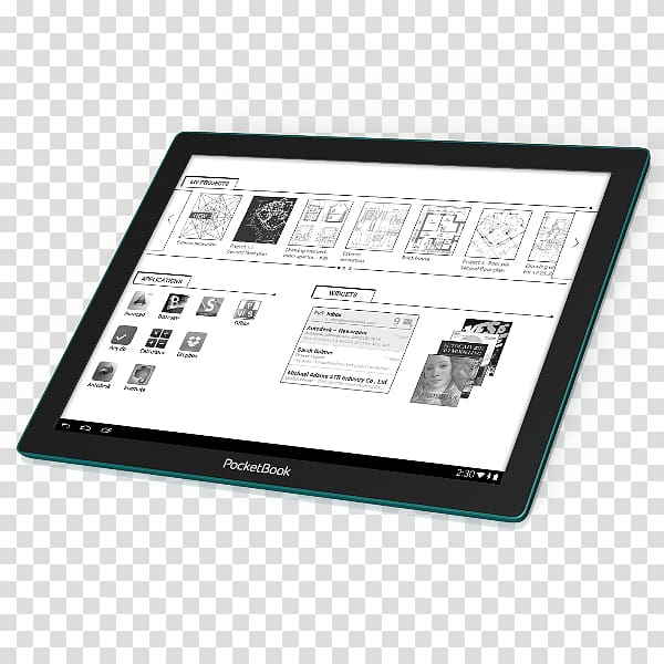 Comparison of e-readers Display device PocketBook International E Ink, pocketbook transparent background PNG clipart