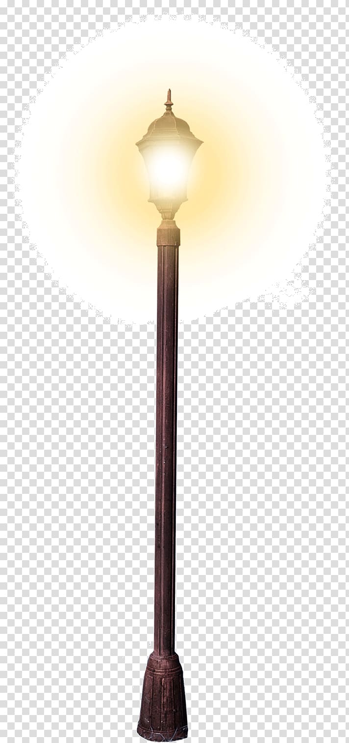 simple roadside lampposts transparent background PNG clipart