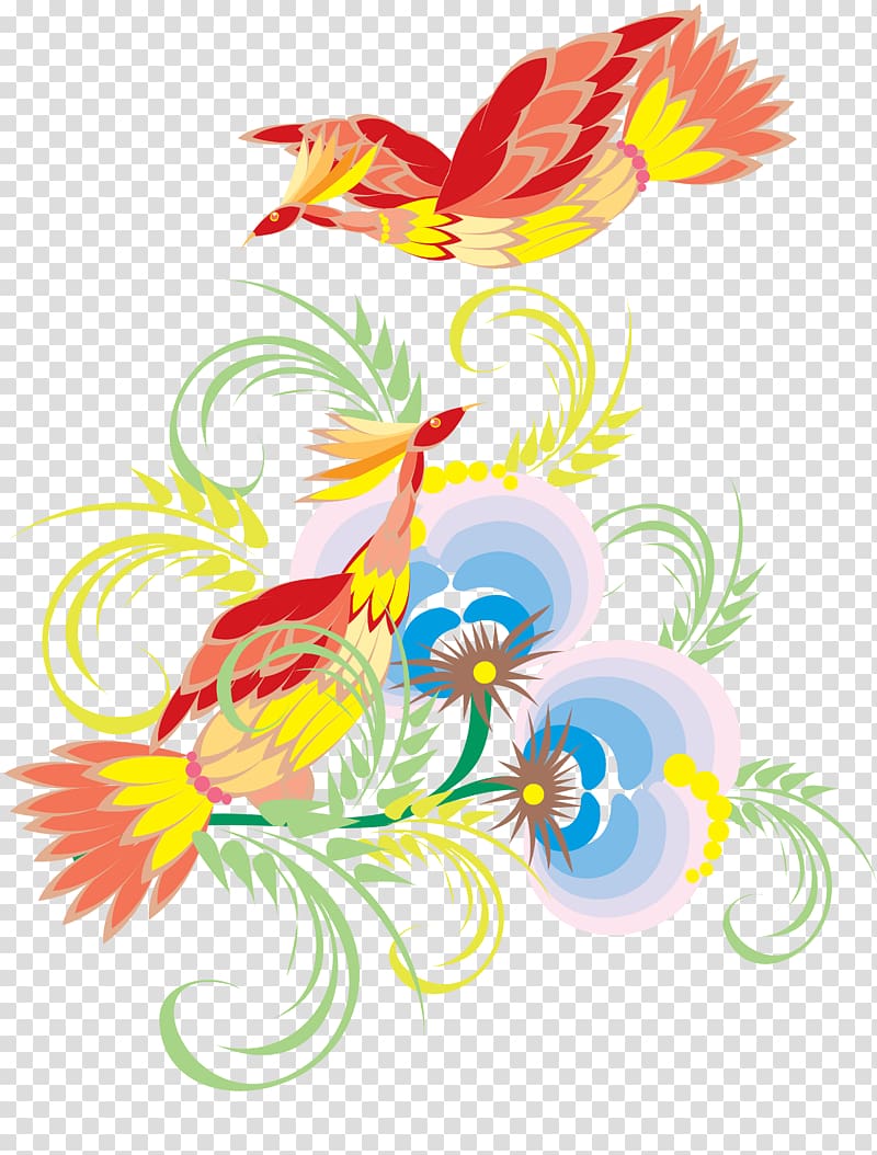 Firebird , Bird transparent background PNG clipart
