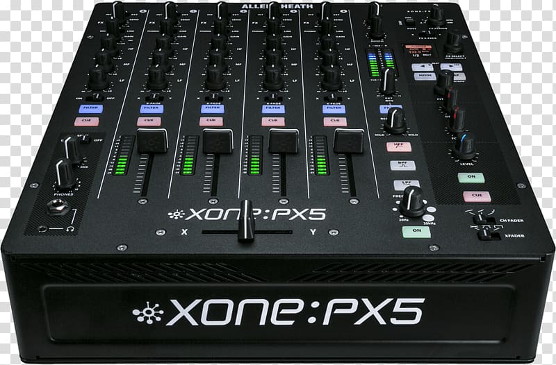 Audio Mixers Allen & Heath XONE:PX5 DJ mixer Disc jockey, db2 transparent background PNG clipart