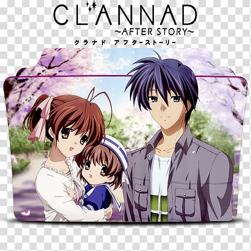 Tomoya Okazaki Nagisa Furukawa Clannad Kyou Fujibayashi Anime, CLANNAD transparent background PNG clipart