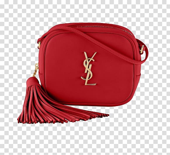 Yves Saint Laurent Handbag Saint Laurent Saint-Sulpice Fashion, Red lv backpack shoulder transparent background PNG clipart