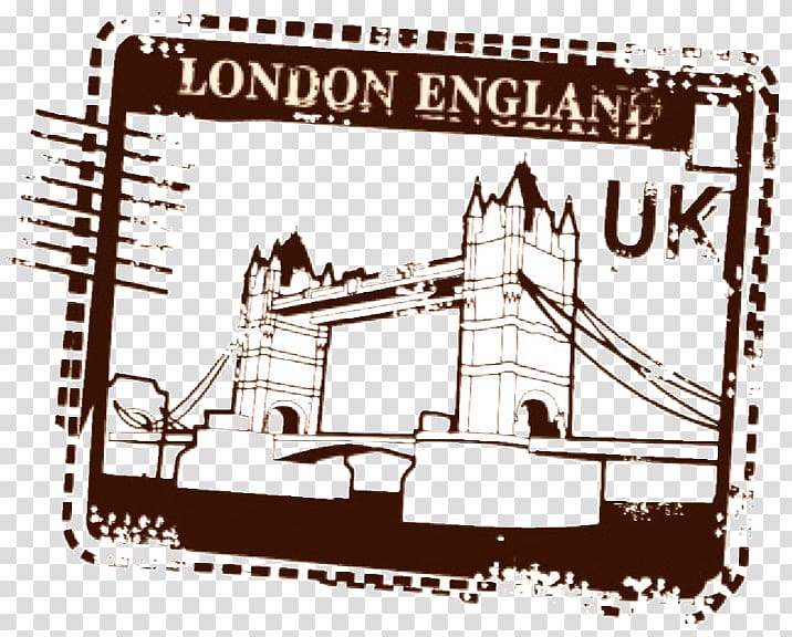 London Bridge Drawing Art, hand painted button transparent background PNG clipart