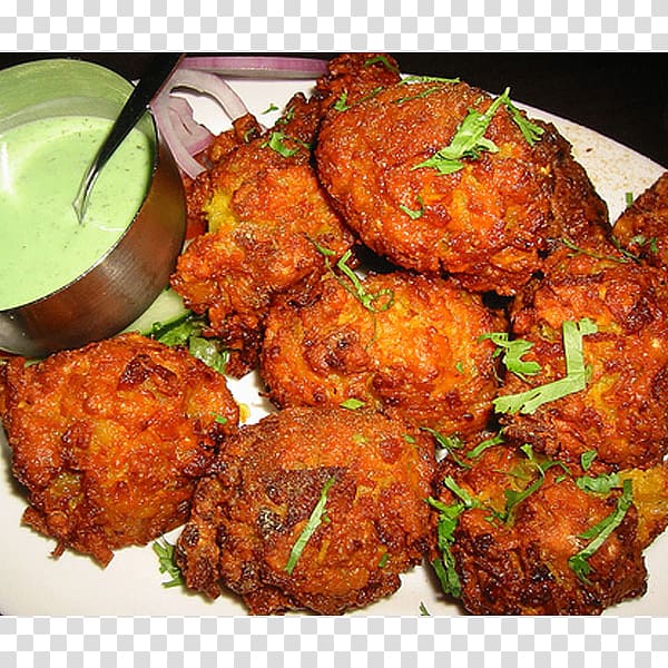 Pakora Chicken tikka masala Pakistani cuisine Bhaji Fritter, pavbhaji transparent background PNG clipart