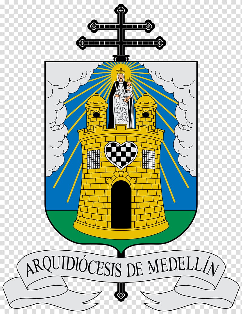 Iglesia de San Benito Bishop Aartsbisdom Coat of arms Diocese, medellin transparent background PNG clipart