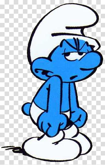 Grouchy Smurf The Smurfs , others transparent background PNG clipart