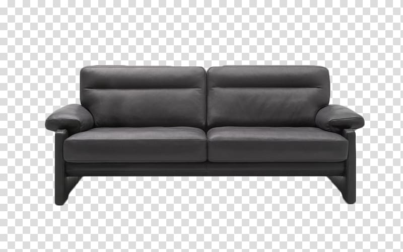 Couch Divan Bench Sofa bed, Black sofa transparent background PNG clipart