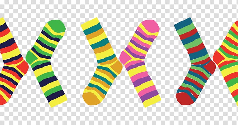 World Down Syndrome Day 21 March Sock, Down Syndrome Day transparent background PNG clipart