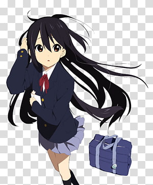 Tsumugi Kotobuki Ritsu Tainaka Mio Akiyama Anime K-On !, Anime, cabelo  preto, humano, personagem fictício png