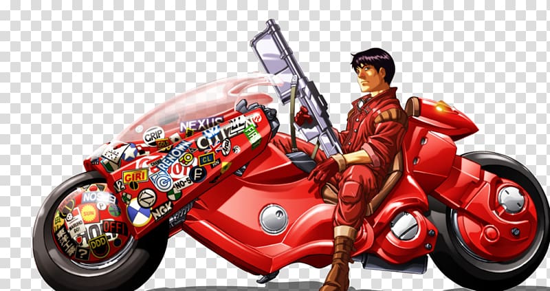 Premium Photo | Anime style picture of a woman riding a red motorcycle in a  city generative ai