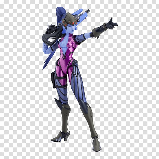 Overwatch Figma Widowmaker Good Smile Company Action & Toy Figures, Overwatch widowmaker transparent background PNG clipart