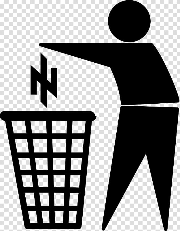 Tidy man Rubbish Bins & Waste Paper Baskets Logo , design transparent background PNG clipart