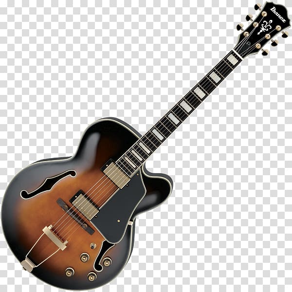 Ibanez Artcore series Electric guitar Semi-acoustic guitar, army block tackle transparent background PNG clipart