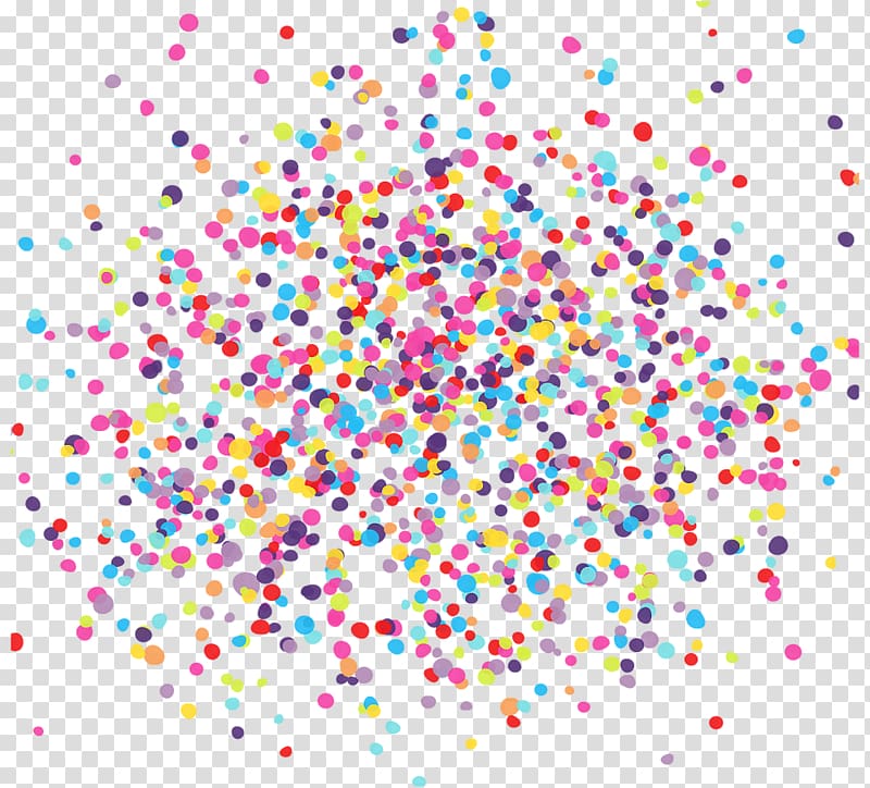 Confetti Carnival Party, 22 March transparent background PNG clipart