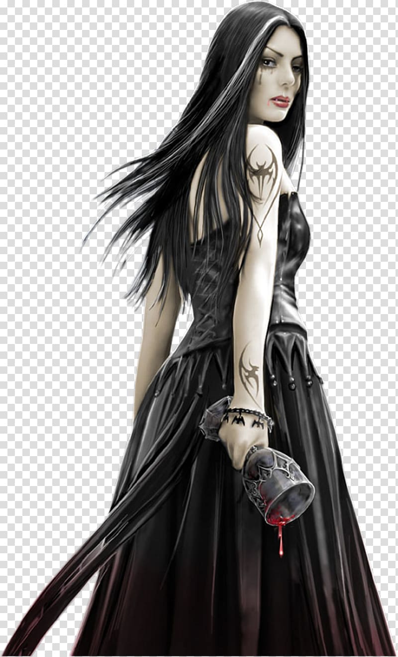 Goth Girl png images